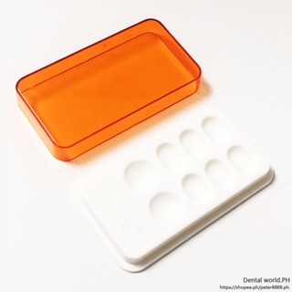 【มีสินค้า】1Pc Dental Synthctic Acrylic Resin Teeth Shading Light Storage Box Color Toning