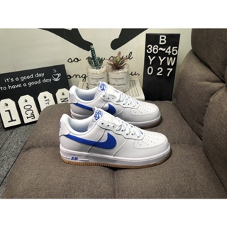 Nike  Air Force 1 ’07。 รองเท้าวิ่งวัสดุที่ทนทานเป็นต้นฉบับรับประกันคุณภาพฤดูใบไม้ผลิ003