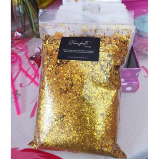 กระดาษโปรย Metallic Confetti - Random Gold (100 g)