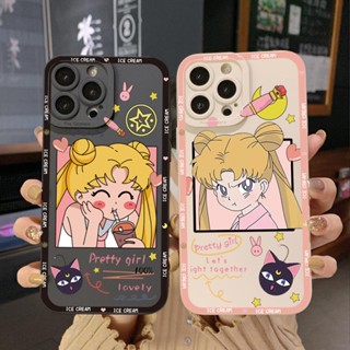 เคสโทรศัพท์มือถือ ลายการ์ตูนเซเลอร์มูน สําหรับ Realme C35 C11 2021 C12 C15 C21Y C25 C25Y C25S C3 Realme 5 5i 6i 9i Reno 8 7 Z Pro