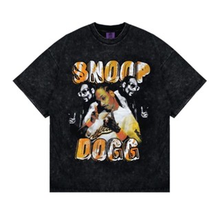 oversize T-shirt เสื้อยืด พิมพ์ลาย SNOOP DOG OVERSIZE ของแท้ S-5XL