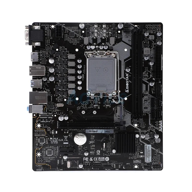 BIOSTAR Mainboard เมนบอร์ด (1700) H610MHP DDR4 #4