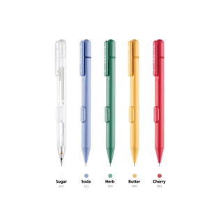 ดินสอกด Monami รุ่น CLICKY (คลิ้กกี้) และรุ่น Gripix Pop ขนาดเส้น 0.5 mm. ดินสอกดคุณภาพดี