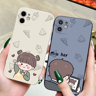 เคสโทรศัพท์มือถือ ซิลิโคนนิ่ม ลายน่ารัก เหมาะกับคู่รัก สําหรับ Xiaomi Poco F3 F4 M2 M3 M4 M5s Pro Poco X3 X4 NFC Pro GT C40