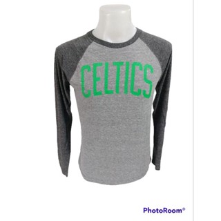 เสื้อยืดแขนยาวแบรนด์ NBA Fanatics CELTICS Size S มือ2