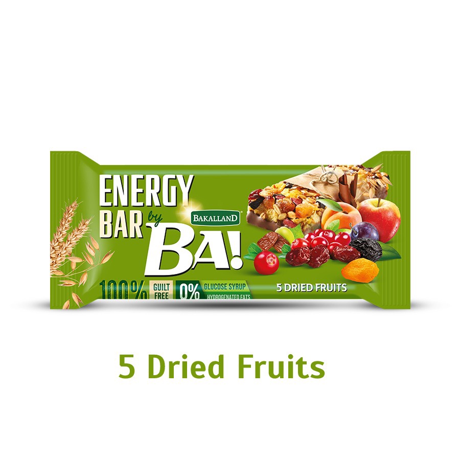 BA! ENERGY BAR 5 Dried Fruits บาร์แท่งให้พลังงาน Shopee Thailand