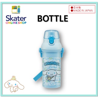 [SKATER] Cinnamoroll One-Touch ขวดน้ํา สายคล้องคอ 480 มล. PSB5SANAG ผลิตในญี่ปุ่น