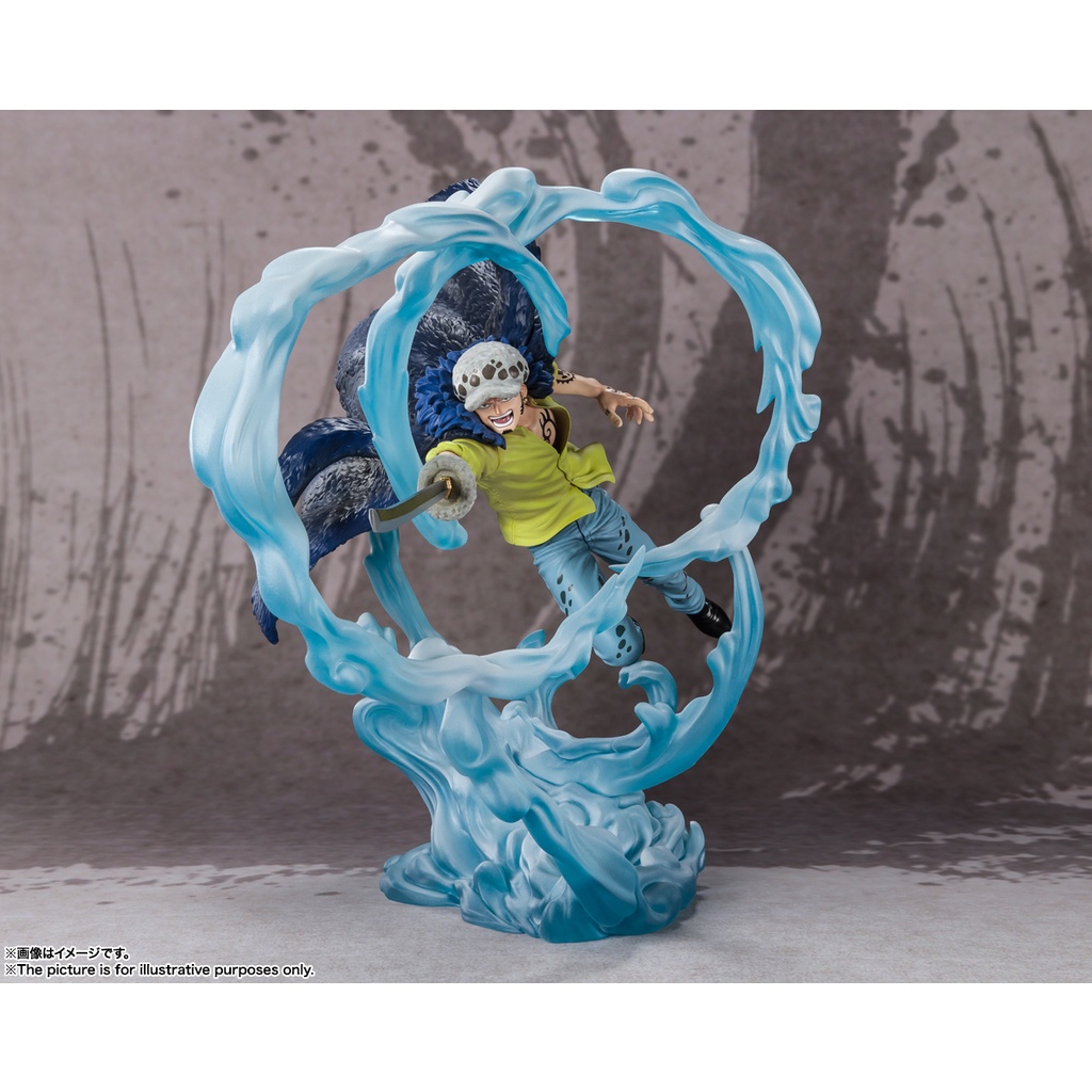 Bandai Tamashii Nations Figurina Trafalgar Law Battle Version, H 115 mm
