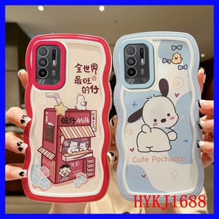 เคส OPPO Reno 6Z 5G tpu ซิลิโคน ลายคลื่น เคสป้องกัน เคสนิ่ม