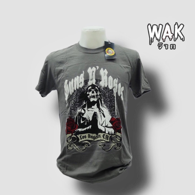 เสื้อวง Guns N Roses ลิขสิทธิ์แท้ 100%