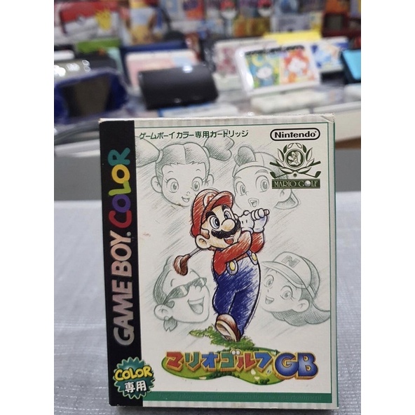 ตลับ gameboy color mario golf gbc แท้  เกมบอย