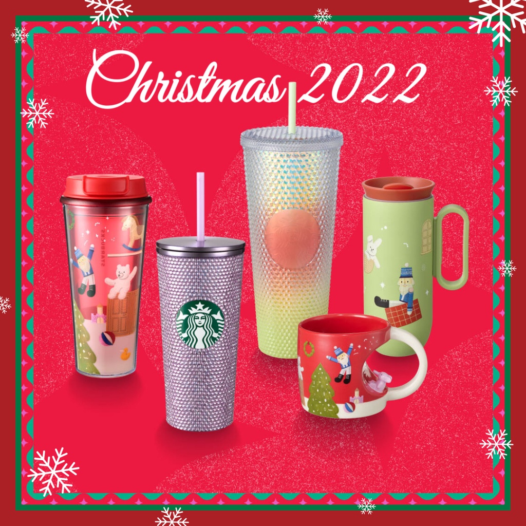 Starbucks Christmas 2022 สตาร์บัคส์ คริสมาสต์ 2022 คอลเลคชันใหม่ ของแท้