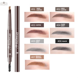 DREAMER DNM Double Head Eyebrow Pencil Natural Long Lasting Waterproof Professional Brow Pen Eye Makeup