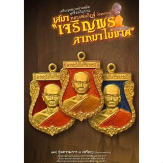 เหรียญเสมาหูเชื่อม เจริญพรลาภมาไม่ขาดหลวงพ่ออิฏฐ์วัดจุฬามณี