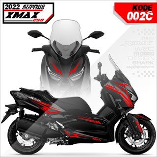 สติกเกอร์ตัดแต่ง สําหรับ YAMAHA XMAX 250 ALL YAMAHA XMAX 250 Code 002