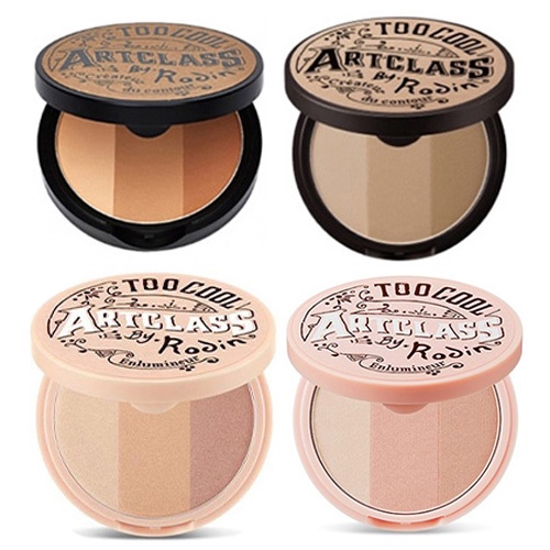 [TOO COOL FOR SCHOOL] Art Class by Rodin 3-Color Face Shading /Highlighter