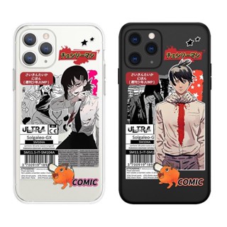 Chainsaw Man เคสไอโฟน 14 13 12 11 pro max เคส iPhone 7 8 plus se2020 8พลัส Hayakawa Autumn Xr Xs Xmax case