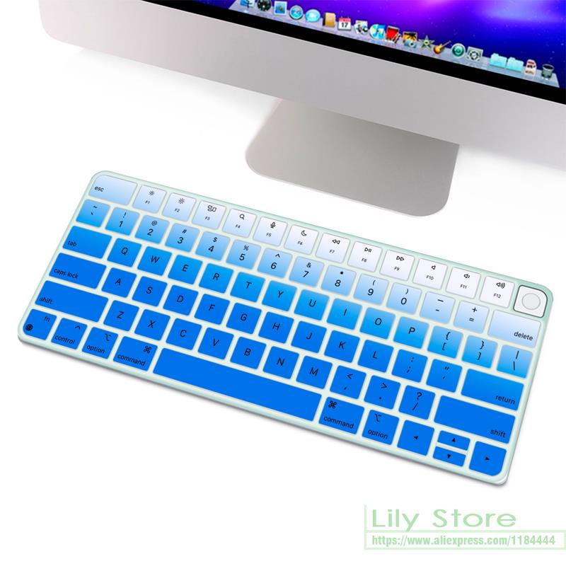 Silicone Laptop Keyboard Cover Protector For Apple Imac 24 Inch Magic