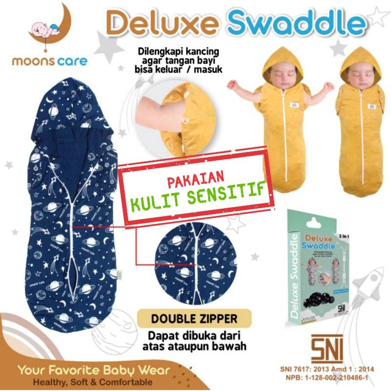 SNI DITA MOONSCARE INSTANT BABY SWADOW WITH MOTIFS, CUTE HAND BABY SWADOWS, DITA SWADOWS, BABY BEDAN