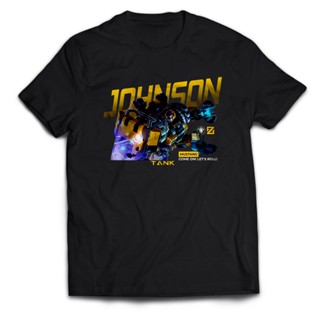 เสื้อยืด พิมพ์ลาย Johnson MUSTANG Mobile Legends สําหรับผู้ชาย และผู้ใหญ่