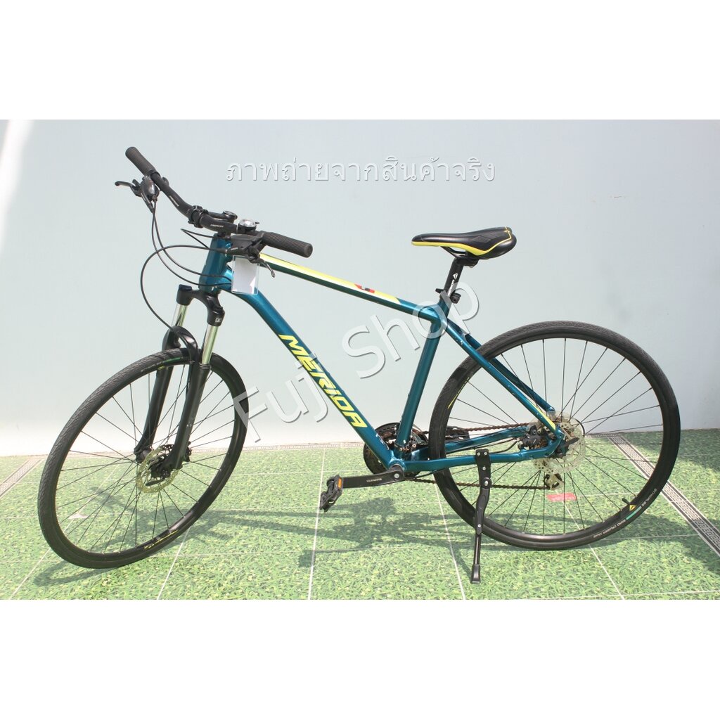 จักรยานเสือภูเขาญี่ปุ่น - ล้อ 26 นิ้ว - มีเกียร์ - อลูมิเนียม - มีโช๊ค - Disc Brake - Merida Big Nine - สีเขียว [จักร...