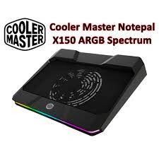 พัดลมระบายความร้อน Cooler Master Cooling Pad ARGB Spectrum Notepal X150R