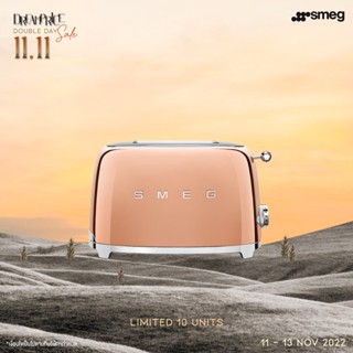 11.11 เครื่องปิ้งขนมปัง Smeg รุ่น TSF01RGEU