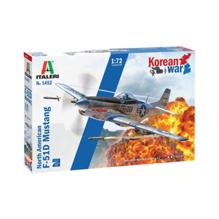 พลาสติก โมเดล ประกอบ ITALERI สเกล 1/72 North American F-51D Mustang Korean War (1452)