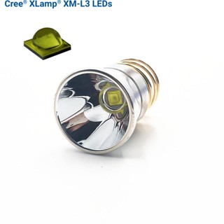 Cree XM-L3 ไฟฉาย LED 1600LM 5 โหมด 5A 26.5 มม. สีขาว สําหรับ P60 P61 6P 9P M5 M6 501B 502B