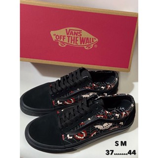 Vans รองเท้าผ้าใบผูกเชือก พร้อมกล่อง