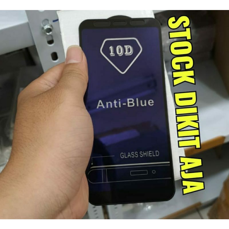 TG BLUE GLASS BOARD 10D TG TEMPERED GLASS ANTI-SCRATCH ANTI-BLUE GLASS SAMSUNG J2 PRIME / J4+ / J4 P