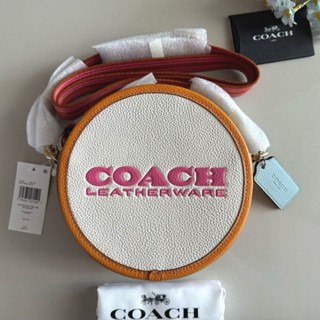 Coach Kia Circle Bag งาน shop มาพร้อมถุงผ้า