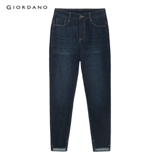 GIORDANO กางเกงยีนส์ผู้หญิง Womens High Waist Jean 05422007