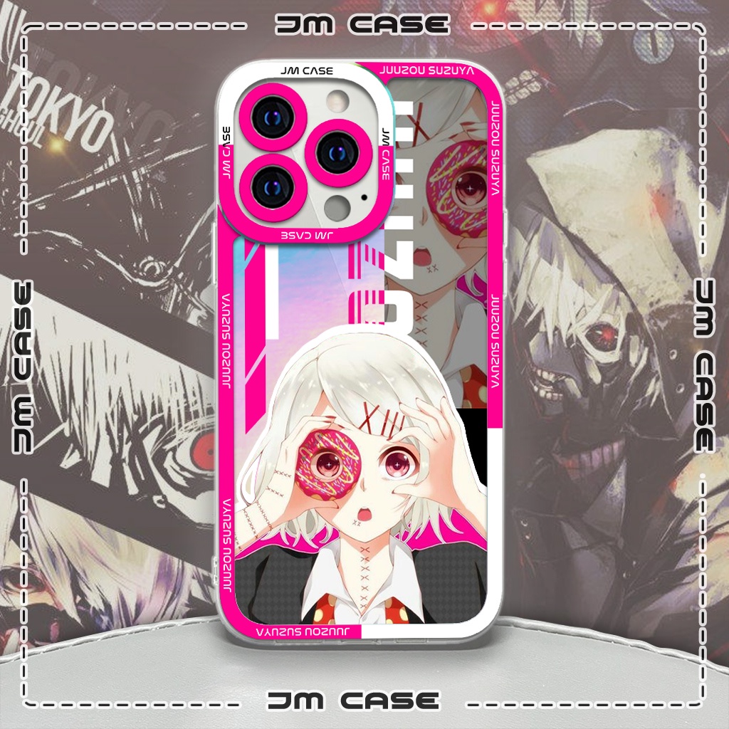 OPPO XIAOMI SAMSUNG JMCase Juuzou Suzuya โฮโลแกรมอะนิเมะมังงะ Tokyo Ghoul เคส iphone