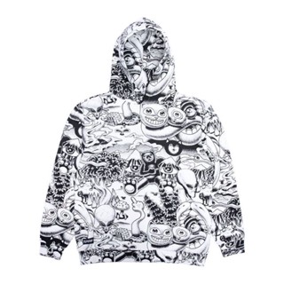 SLUM LTD - Ripndip F22 Dark Twisted Fantasy Hoodie Black/White