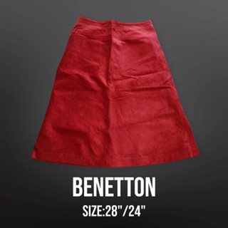 กระโปรงแบรนด์Benettonแท้