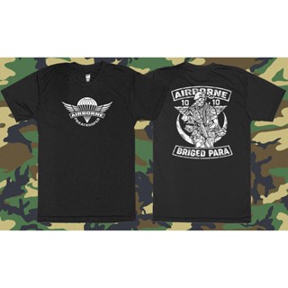 เสื้อยืดผ้าฝ้าย เสื้อยืดพิมพ์ลายพรีเมี่ยม เสื้อยืดไมโครไฟเบอร์ ผ้าฝ้าย แบบนิ่ม ลาย BGD PARA DESIGN 10 ชิ้น