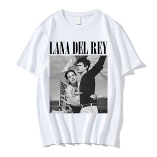 เสื้อยืดแขนสั้น พิมพ์ลายกราฟิกนักร้อง Lana Del Rey Ldr 90s สไตล์วินเทจ แนวสตรีท ขนาดใหญ่ สําหรับผู้ชาย และผู้หญิง