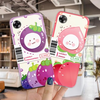 ผลไม้น่ารัก เคสโทรศัพท์ ออปโป้ OPPO A17k 4G 2022 CPH2471 TPU ฝาครอบกันกระแทกซิลิโคนนุ่มใส 38