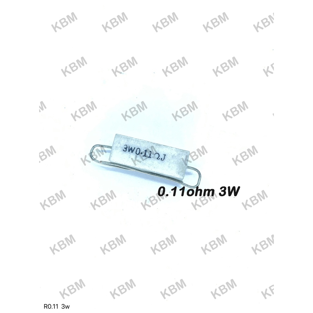 Resistor ตัวต้านทาน 0.005ohm2W 0.05ohm3W 0.11ohm3W