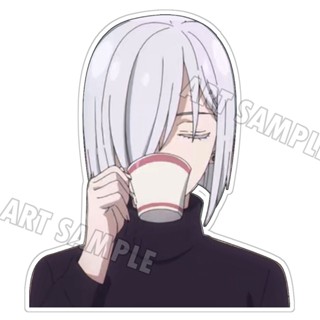 Fiona frost ย่ำค้ำ สติ๊กเกอร์ 2 ชิ้น Die-cut spy x family Sticker Decal Anime Stickers Spy x family part 2