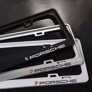 [PORSCHE Modification] กรอบป้ายทะเบียนรถยนต์ PORSCHE 911 Cayenne Macan Paramela Cayenne สําหรับตกแต่ง