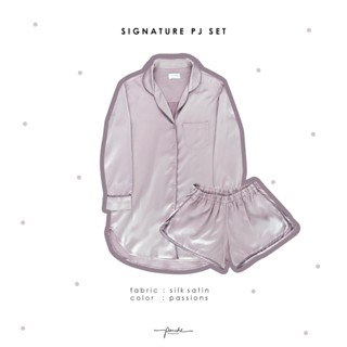 Panche.Sleepwear - ชุดนอนรุ่น Signature สี Passions