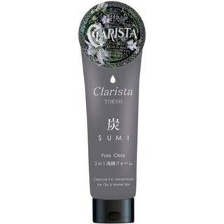 Clarista Tokyo Charcoal 2 In 1 Facial Foam 160g.