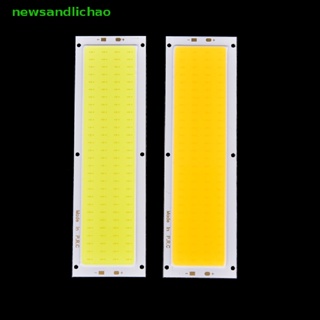 Newsandlichao 1000LM 10W COB LED แถบไฟพลังงานสูงชิปวอร์ม / คูลไวท์ 12V-24V ร้อนดี