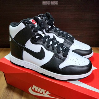 [รับCode12%⚡เพียงกดติดตามร้าน❤️] "แท้💯" Nike Dunk High White/Black (Panda) "ป้ายไทย" พร้อมส่ง DD1869-103