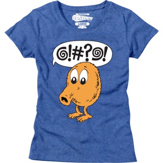 Womens Arcade Q-Bert Shirt เสื้อยืดแฟชั่น เสื้อคู่รัก เสื้อยืดเท่ เสื้อวินเทจผญ