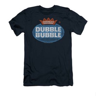 Dubble Bubble - Vintage Logo T-Shirt เสื้อคนอ้วนผญ เสื้อยืดสีขาว เสื้อยืดถูกๆ เสื้อยืดไม่ต้องรีด