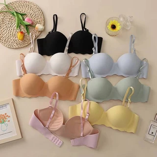 [ส่งจากไทย] 𝑩𝒓𝒂𝑩𝒓𝒂𝑩𝒓𝒂 #bra-190 ชุดชั้นใน เสื้อในไร้โครง มีฟองน้ำ ดันทรงด้านใน