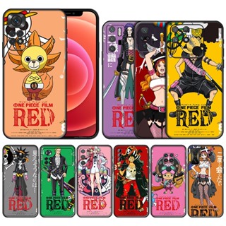 เคสโทรศัพท์มือถือ ลายการ์ตูนวันพีซ สีแดง สําหรับ Xiaomi รุ่น Redmi 9C 8 8A 9 9A